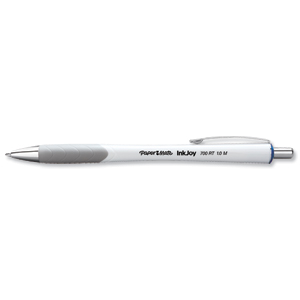 Paper Mate InkJoy 700 RT Ball Pen 1.0mm Tip Blue Ink Ref S0957350 [Pack 12]