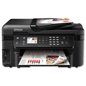 Epson WorkForce Multifunction Inkjet Printer Ref WF-3520DWF