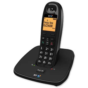 BT 1500 Single Handset DECT Telephone Cordless Answering Machine Ref 66856