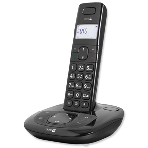 Doro Comfort 1015 Telephone DECT TAM Single Cordless 20-entry Phonebook Ref 6026