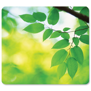 Fellowes Earth Series Recycled Mousepad Leaves Ref 5903801