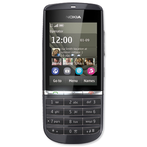 Nokia Asha 300 Mobile Phone Graphite Ref A00004627