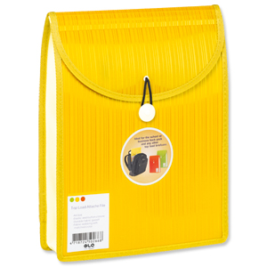 GLO Attache Folder Lemon Ref 5026-LEMON