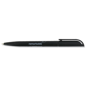 Remarkable Recycled Packaging Eclipse Pen Black [Pack 10]