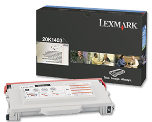 Lexmark C510 Laser Toner Cartridge High Yield Page Life 6600pp Black Ref 20K1403