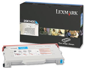 Lexmark C510 Laser Toner Cartridge High Yield Page Life 6600pp Cyan Ref 20K1400