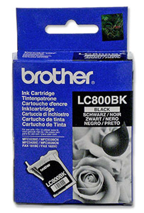 Brother Inkjet Cartridge Page Life 500pp Black [for MFC3200C] Ref LC800B