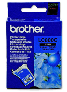 Brother Inkjet Cartridge Page Life 400pp Cyan [for MFC3200C] Ref LC800C