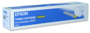 Epson Laser Toner Cartridge Page Life 3500pp Yellow Ref S050210