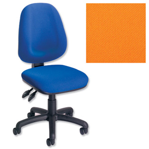Trexus Plus High Back Chair Asynchronous W460xD450xH480-590mm Backrest H520mm Pyra Daffodil
