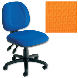 Trexus Plus Medium Back Chair Permanent Contact W460xD450xH480-590mm Back H400mm Pyra Daffodil