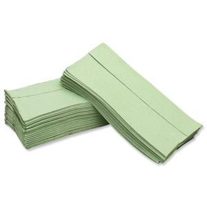 Maxima Green Hand Towels C-fold Single Ply 144 Sheets Green Ref VMAX5053 [Pack 20]