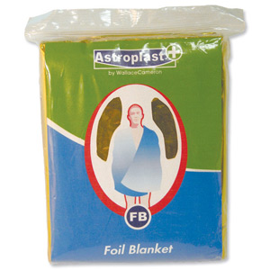 Wallace Cameron First-Aid Emergency Foil Blanket Ref 4803008 [Pack 6]