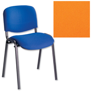 Trexus Stacking Chair with Seat W480xD450xH460mm Pyra Daffodil