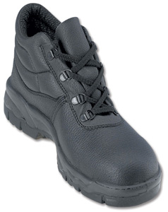 Dealer Workwear Safety Boot with Steel Toecap and Midsole Size 9 Ref DWSB9