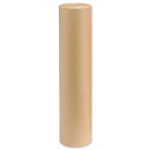 Kraft Paper Strong Thick for Packaging Roll 70gsm 900mmx300m Brown