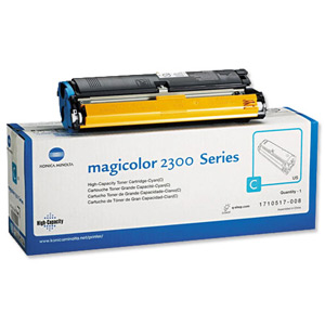 Konica Minolta Laser Toner Cartridge Page Life 4500pp Cyan [for Magicolor 2300] Ref 1710517008