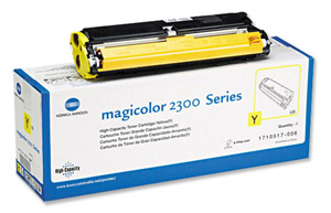 Konica Minolta Laser Toner Cartridge Page Life 4500pp Yellow [for Magicolor 2300] Ref 1710517006