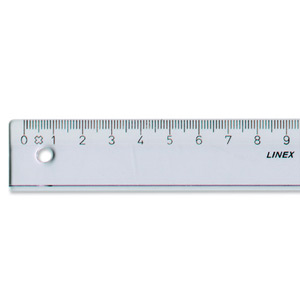 Linex Premium Ruler Bevelled and Tracing Edges 500mm Bevel Ref LXE1050M
