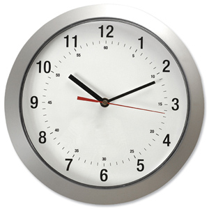 Wall Clock Diameter 320mm Grey