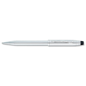 Cross Ball Pen Utra Smooth Lustrous Chrome Ref 3502WG