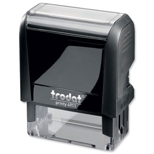 Trodat Printy VC/4911 Custom Stamp Self-Inking Up to 4 lines 38x14mm Ref 199895