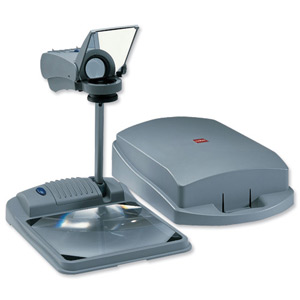 Nobo Quantum 2523T Overhead Projector Portable 2 Lamps Varifocal Lens 2500 ANSI Lumens 5.66kg Ref 1900583