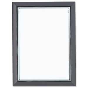 Deluxe Certificate Frame Non Glass Holds A4 Smoke