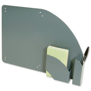 Ballot Card and Pen Holder Plate for Suggestion Box