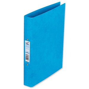 Concord Contrast Ring Binder Laminated 2 O-Ring Capacity 25mm A4 Sky Blue Ref 82193 [Pack 10]