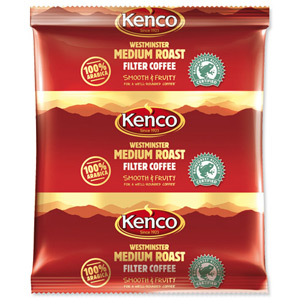 Kenco Westminster Coffee Sachets 3 Pints per 65g Sachet Ref A07356 [Pack 10]