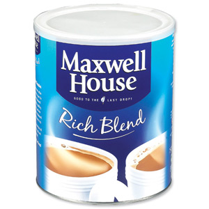 Maxwell House Instant Coffee Granules Rich Blend Tin 750g Ref A03126