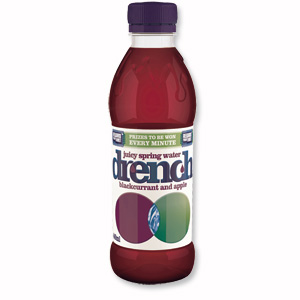 Juicy Drench Drink Blackcurrent & Apple 440ml Ref A02112 [Pack 24]