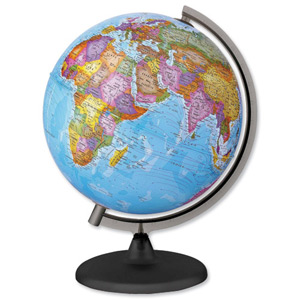 Stewart Superior Orion Globe Blue Ocean 4000 Place Names 25cm Smoked Black Arc & Base Ref Discovery 25