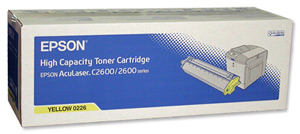 Epson Laser Toner Cartridge High Yield Page Life 5000pp Yellow Ref S050226