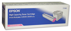 Epson Laser Toner Cartridge High Yield Page Life 5000pp Magenta Ref S050227