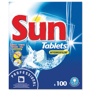 Sun Dishwasher Tablets Professional Ref 7515207 [Box 100]