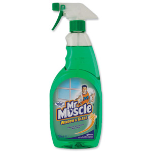Mr Muscle Window and Glass Cleaner Spray Bottle 750ml Ref 7511558