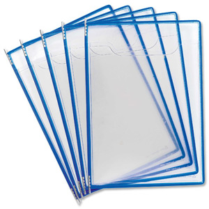 Tarifold Technic Fold-Up Pocket for Display Units Capacity 40 Sheets A4 Ref 194201 [Pack 5]