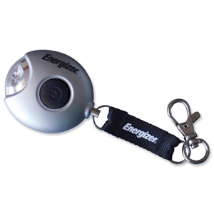 Energizer Panic Alarm & LED Torch 115dB Intense Light Keyring Clip Ref 630538