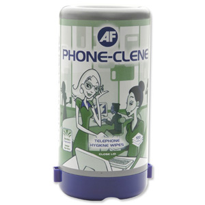 AF Clene Swipe Tub Phone Clene Antibacterial Wipes Fragrance Aloe Vera Ref CSSA