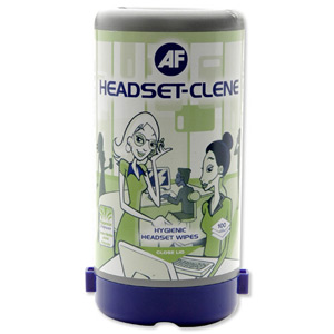 AF Clene Swipe Tub Headset Clene Antibacterial Wipes Fragrance Peppermint Ref CSSP