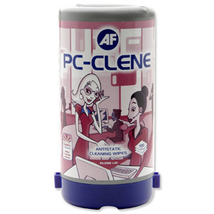 AF Clene Swipe Tub PC Clene Antibacterial Wipes Fragrance Raspberry Ref CSSR