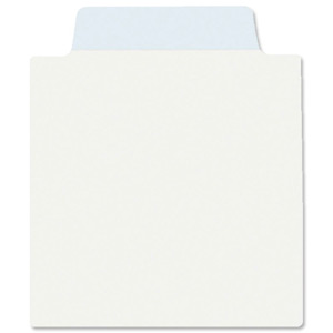 Avery NoteTab Square Repositionable Write-on Tabs 76x89mm Pastel Blue Ref 8357 [Pack 10]