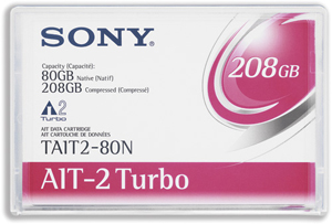 Sony AIT-2 Turbo Data Tape Cartridge for Turbo Drive 208GB Ref TAIT280N