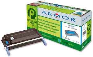 Armor Compatible Laser Toner Cartridge Cyan [HP C9721A Equivalent] Ref K12003