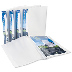 Snopake Bio Display Book Recyclable Biodegradable and 20 Pockets Clear Ref 15434 [Pack 10]