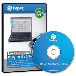 Safescan MCS 2.0 Software [for Counters TP-220 and MCS] Ref 124-0347