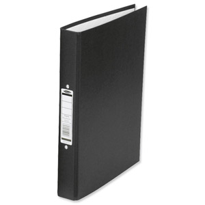 Concord Classic Ring Binder 2 O-Ring Capacity 25mm A4 Black Ref C82102 [Pack 10]