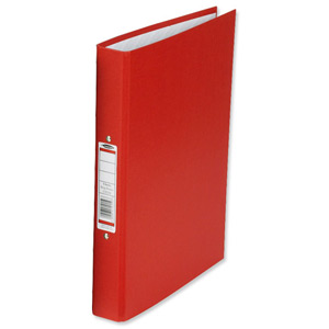 Concord Classic Ring Binder 2 O-Ring Capacity 25mm A4 Red Ref C82104 [Pack 10]